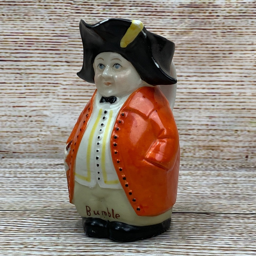 Vintage Toby Jug Bumble Character Pitcher‎ Collectible Decor
